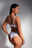 Luxe Soft Balconette Bra with Detachable Embellishments