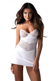Elegant Lace-Trimmed Shirt and String Set for Sensual Charm
