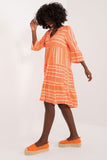 Versatile Oversized Everyday Dress with V-Neckline