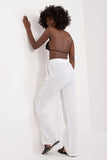 Everyday High-Waist Muslin Cotton Pants with Pockets