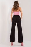 Comfortable High-Waist Daily Fabric Pants with Pockets