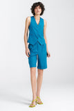 Elegant Classic Cut Button Vest for Timeless Style