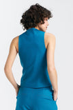 Elegant Classic Cut Button Vest for Timeless Style