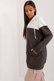 Sporty Women's Casual Sweatshirt with Hood and Pockets