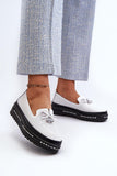 Trendy Women's Genuine Leather Loafers with Platform Style