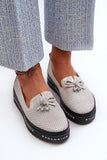 Trendy Women's Leather Moccasins with Comfortable Platform