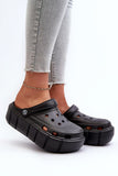 Comfortable Chunky Sole Foam Flip-Flops for Summer Fun