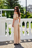 Elegant Satin Wide-Leg Pants with Pockets for Chic Style