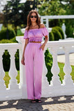 Elegant Satin Blouse with Spanish Neckline and Adjustable Fit