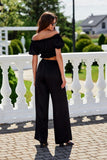 Elegant Satin Blouse with Spanish Neckline and Short Sleeves