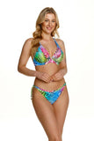Colorful Bralette Bikini Top for Beach Comfort and Support