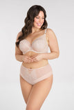 Elegant Wire-Free Bra for Larger Breasts with Support
