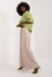Elegant Wide-Leg Palazzo Pants with Slip Pockets