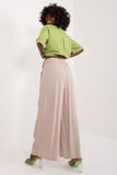 Elegant Wide-Leg Palazzo Pants with Slip Pockets