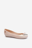 Charming Bubblegum Scented Ballet Flats with Heart Detail
