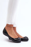 Charming Heart-Decorated Balloon-Scented Ballet Flats