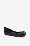 Charming Heart-Decorated Balloon-Scented Ballet Flats