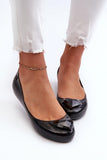 Charming Heart-Decorated Balloon-Scented Ballet Flats