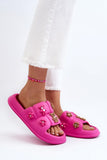Charming Women's Foam Flip Flops with Decorative Straps
