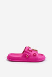 Charming Women's Foam Flip Flops with Decorative Straps