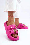 Charming Women's Foam Flip Flops with Decorative Straps