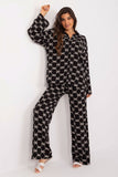 Elegant Women's Summer Set: Stylish Shirt & Comfortable Pants