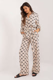 Elegant Summer Women's Shirt and Trousers Set