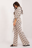 Elegant Summer Women's Shirt and Trousers Set