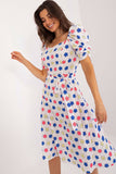 Charming Floral Fit-and-Flare Summer Dress for Youth