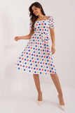 Charming Floral Fit-and-Flare Summer Dress for Youth