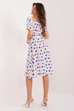 Charming Floral Fit-and-Flare Summer Dress for Youth