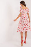 Charming Flared Summer Dress with Sweetheart Neckline