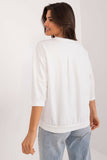 Elegant Everyday Blouse with Subtle Jet Pattern