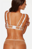 Elegant Balconette Bra with Unique Comfort Features