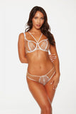 Elegant Balconette Bra with Unique Comfort Features