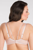 Elegant Lace Lift Bra with Adjustable Straps and Charm