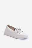 Elegant Leather Moccasins with Tassels and Comfort Cushioning