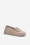 Elegant Leather Moccasins with Tassels and Comfort Platform