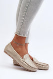 Elegant Eco Leather Moccasins for Women - Comfortable Style