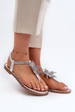 Chic Floral Flat Sandals for Women - Perfect Summer Style