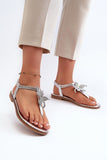 Chic Floral Flat Sandals for Women - Perfect Summer Style