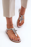 Chic Floral Flat Sandals for Women - Perfect Summer Style