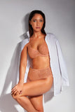 Elegant Comfort Brasil Briefs with Thong Appeal and Bow Detail