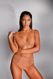 Elegant Lace Bralette with Comfortable Tulle Design