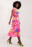 Colorful Short Sleeve Flared Summer Dress for All Occasions