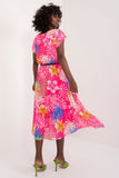 Colorful Short Sleeve Flared Summer Dress for All Occasions