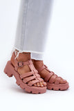 Vegan Bubble Gum-Scented Women's Adjustable Sandals