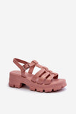 Vegan Bubble Gum-Scented Women's Adjustable Sandals