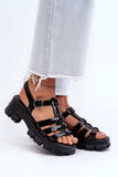 Vegan Bubble Gum-Scented Women's Adjustable Sandals