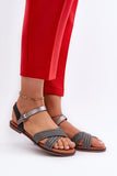 Adjustable Women's Flat Heel Sandals for Ultimate Comfort